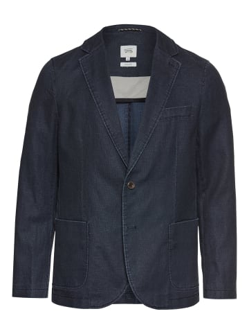Camel Active Freizeitblazer mit 2-Knopf-Verschluss in Dunkelblau
