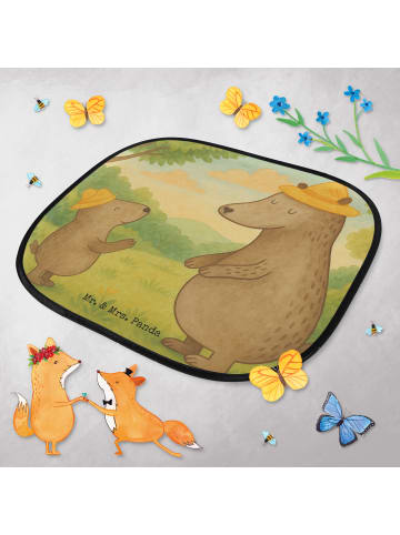 Mr. & Mrs. Panda autofenster uv schutz Bären mit Hut Design ohne... in Weiß