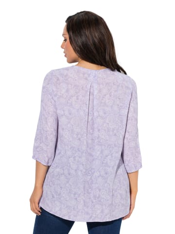 Ulla Popken Bluse in lavendel