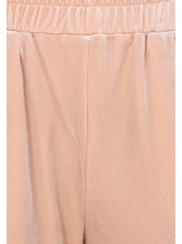 NAEMI Women Pants in Gold Metallic