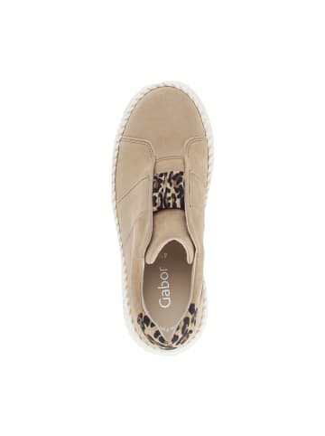 Gabor Klassische Slipper in Beige