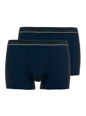 CECEBA Boxershort 2er Pack in Dunkelblau