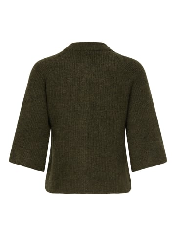 JDY Strickjacke in Dark Olive
