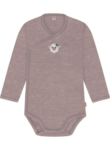 Normani Outdoor Sports 3er Set Baby-Body Wickelbody Toddler-Bodysuit in Blau/Beige/Rosa