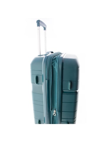 Gladiator 3800 4 Rollen Trolley 67 cm mit Dehnfalte green forest