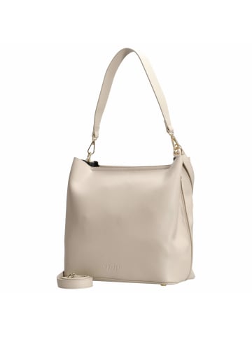 Seidenfelt Viiala Hobo - Schultertasche 27 cm (black) in buttermilk