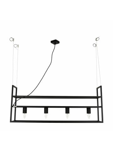 Licht-Erlebnisse Pendelleuchte (B)20 x (L)102 x (T)162 cm in Schwarz