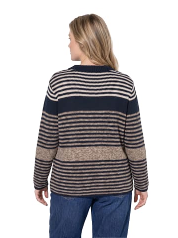 Ulla Popken Pullover in steingrau