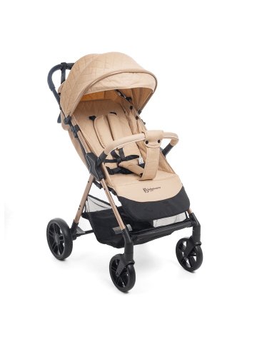 BeBelissimo Kinderwagen, Liegebuggy, Sportwagen,  - 15kg max Noix in Beige