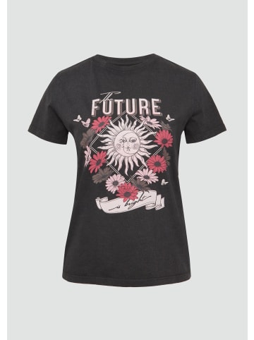 QS T-Shirt in 99D1_schwarz