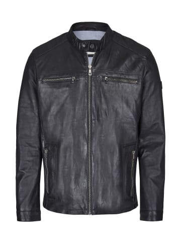 Bugatti Lederjacke Alberto in Schwarz