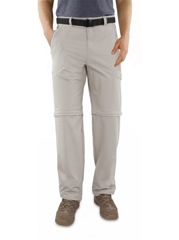 Normani Outdoor Sports Herren 2-in-1 Zip-Off Softshellhose Daventry in Beige