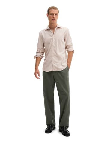 Marc O'Polo Cord-Hemd shaped in Linen Beige