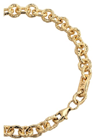 KUZZOI Armband 925 Sterling Silber in Gold
