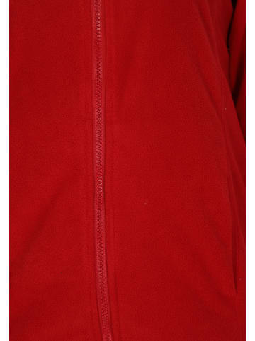 Swirly Fleecejacke in Rot