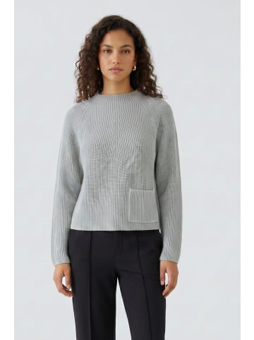 Oui Pullover RIYA in cloud gray