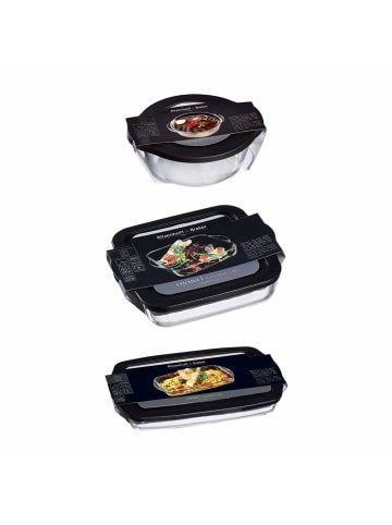 Ritzenhoff & Breker 3er Set Auflaufformen Cucina in transparent