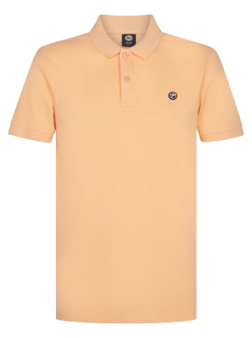 Petrol Industries Klassisches Poloshirt Dolphin in Orange
