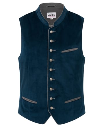 Nübler Trachtengilet Kurt in Blau