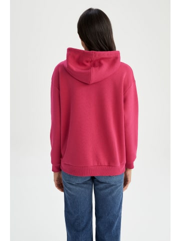 DeFacto Sweatshirt REGULAR FIT in Fuchsia