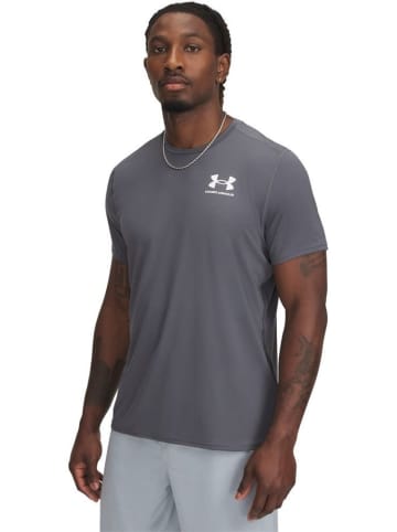 Under Armour Sportshirt "Heatgear Fitted T-Shirt" in Grau