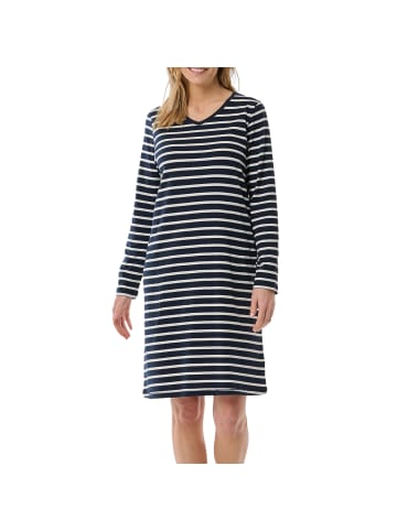 Schiesser Nachthemd Casual Essentials in Dunkelblau