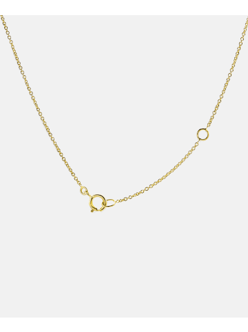 Diamant L'éternel Halskette aus 375 Gelbgold