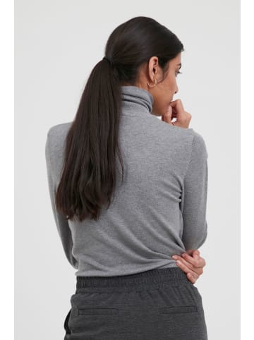 ICHI Rollkragenpullover IHMAFA RN - 103646  Leichter Rollkragenpullover mit toller Passform in grau