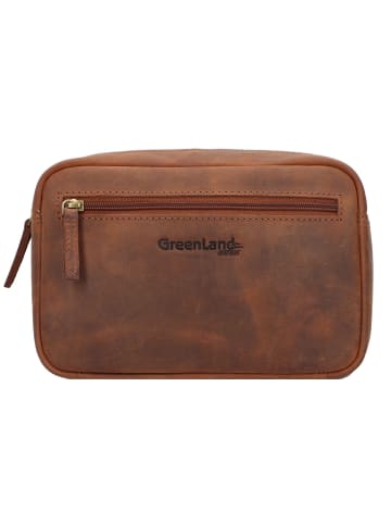 Greenland Nature Montenegro Gürteltasche Leder 23 cm in natur