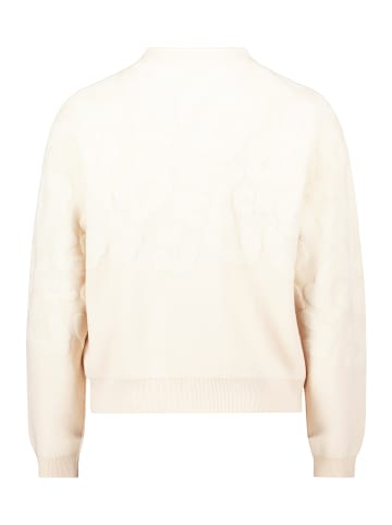 BETTY & CO Strickpullover mit Jacquard in cream