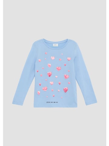 s.Oliver T-Shirt langarm in Blau