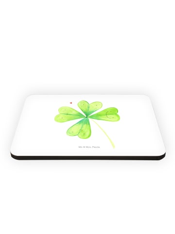 Mr. & Mrs. Panda magnet Blume Kleeblatt ohne Spruch in Weiß