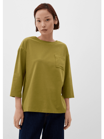 s.Oliver T-Shirt 3/4 Arm in Olive