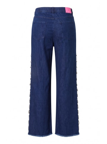 Ulla Popken Hosen in dark blue denim