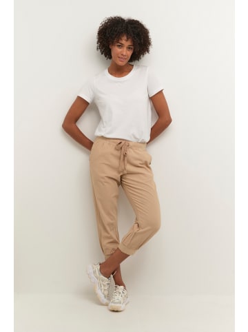 Kaffe Caprihose Naya Regular fit in Classic Sand