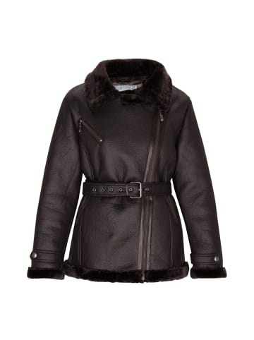 DreiMaster Damen Jacke in Dunkelbraun