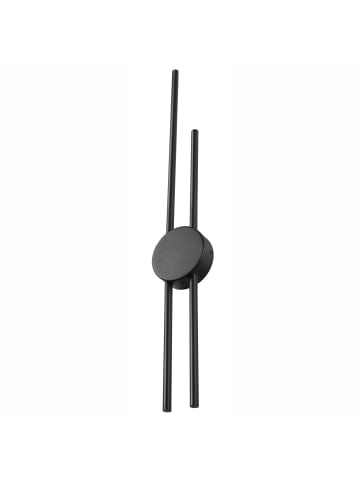 Licht-Erlebnisse Wandlampe EEK E (B)12 x (H)80 cm in Schwarz