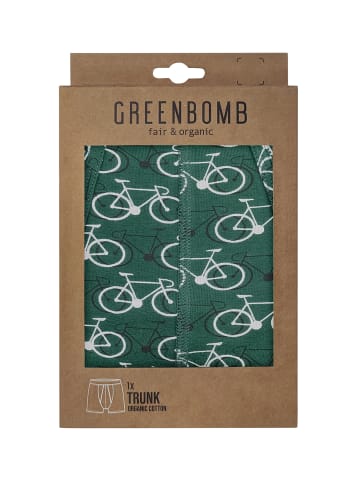 GreenBomb Trunk Bike Mono Shadow 2 in Dunkelgrün