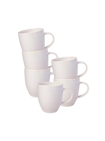 like. by Villeroy & Boch 6er Set Kaffeebecher Crafted 358 ml in Cotton