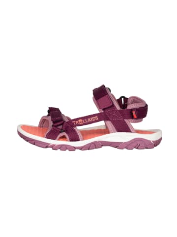 Trollkids Sandalen Oslofjord in mulberry/orchid