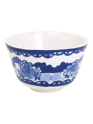 Blond Amsterdam Schale Blume in Blau - 14cm