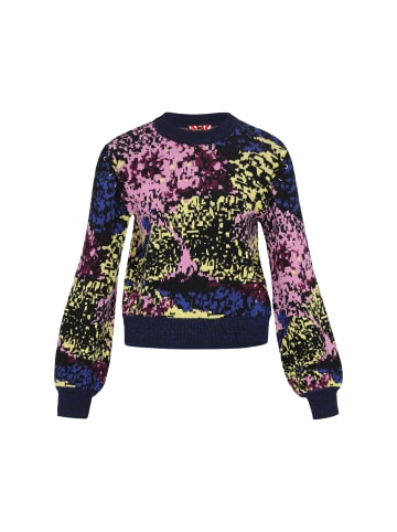 myMo ROCKS Sweater in black multicolor
