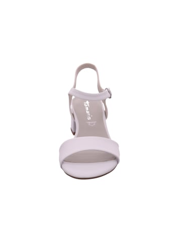 Tamaris Damensandalette elegant  bis 45 mm Absatz Women Sandals in  Weiß