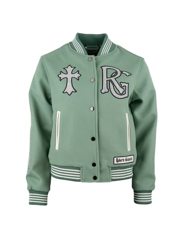 Roberto Geissini College Jacke Mintgrün