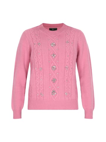faina Pullover in Dunkelrosa