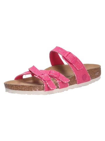 Birkenstock Tieffußbett Pantolette in rot