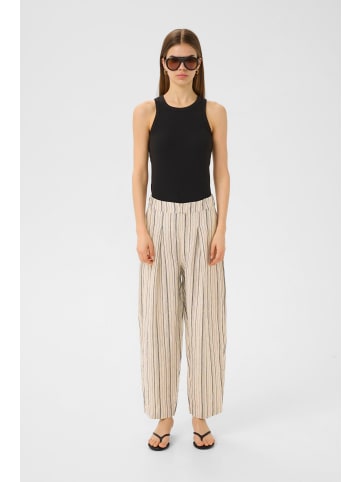 InWear Casual Hose DallyIW Mid waist in Black Stripe