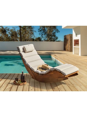Beliani Auflagen BRESCIA PREMIUM in Beige - (W) 60 x (H) 5 x (L) 180 cm