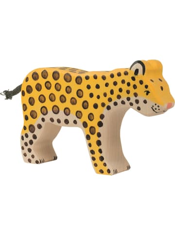 Holztiger Leopard aus Holz - ab 3 Jahren