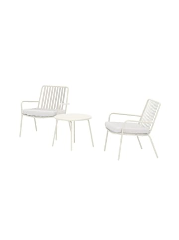 ebuy24 Lounge-Set Mykonos (3-teilig) Beige 50 x 50 cm